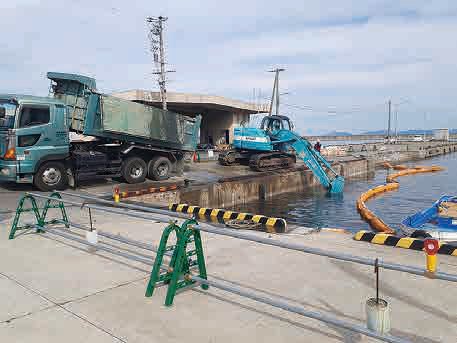 鳥羽町 物揚場補修工事